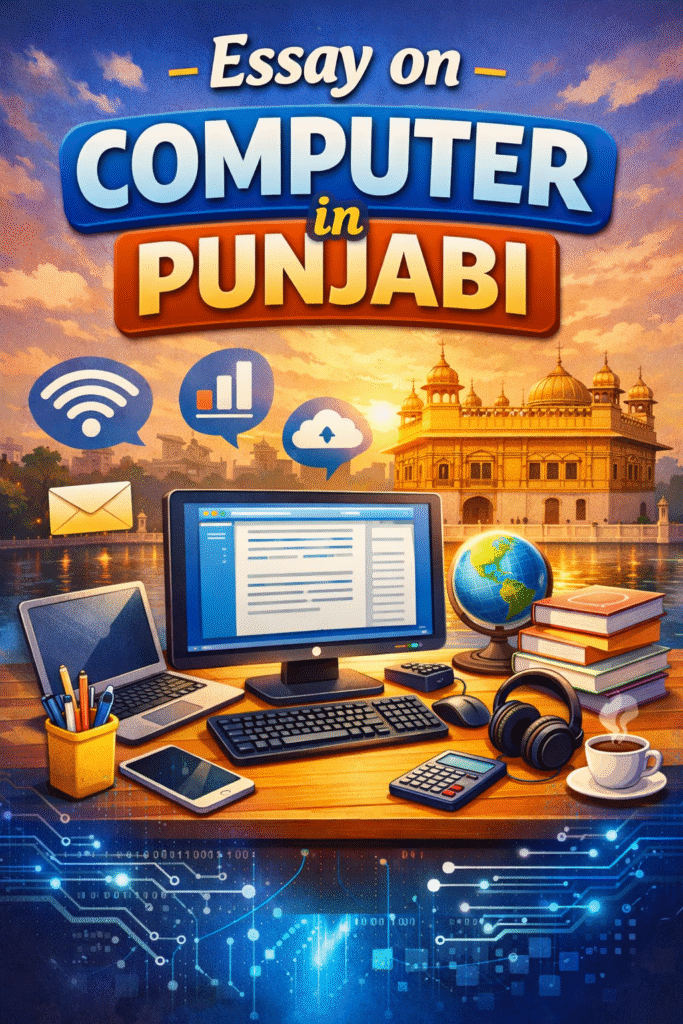 Essay on Computer in Punjabi
