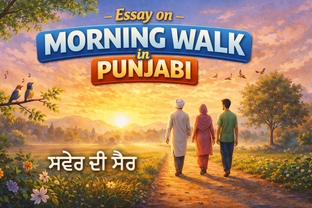 swer di sair essay in Punjabi 