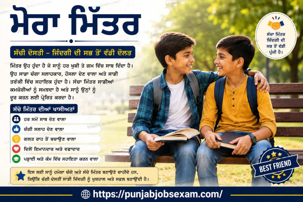 Mera Mitra in Punjabi