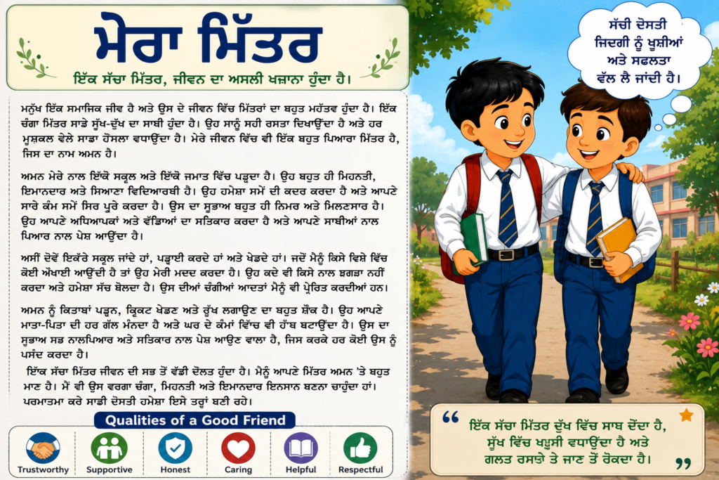 Mera Mitra  in Punabi 